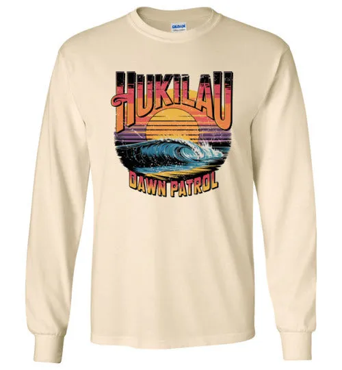 Hukilau Dawn Patrol Vintage Long Sleeve Tee