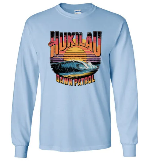 Hukilau Dawn Patrol Vintage Long Sleeve Tee