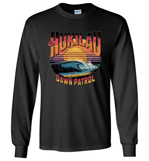 Hukilau Dawn Patrol Vintage Long Sleeve Tee