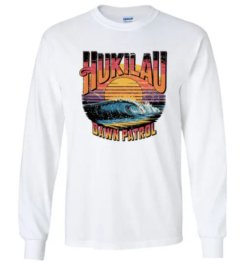 Hukilau Dawn Patrol Vintage Long Sleeve Tee