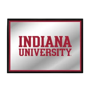 Indiana Hoosiers: Framed Mirrored Wall Sign