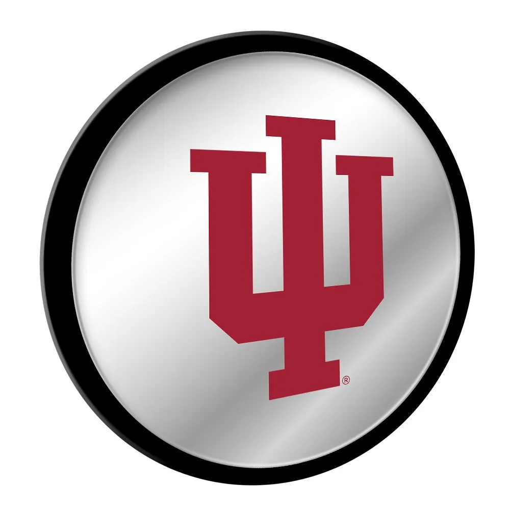 Indiana Hoosiers: Modern Disc Mirrored Wall Sign