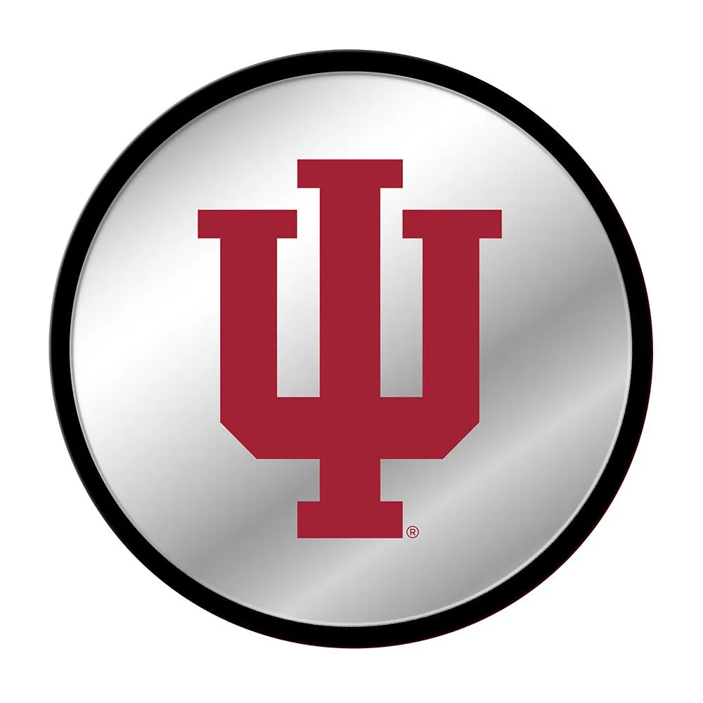 Indiana Hoosiers: Modern Disc Mirrored Wall Sign