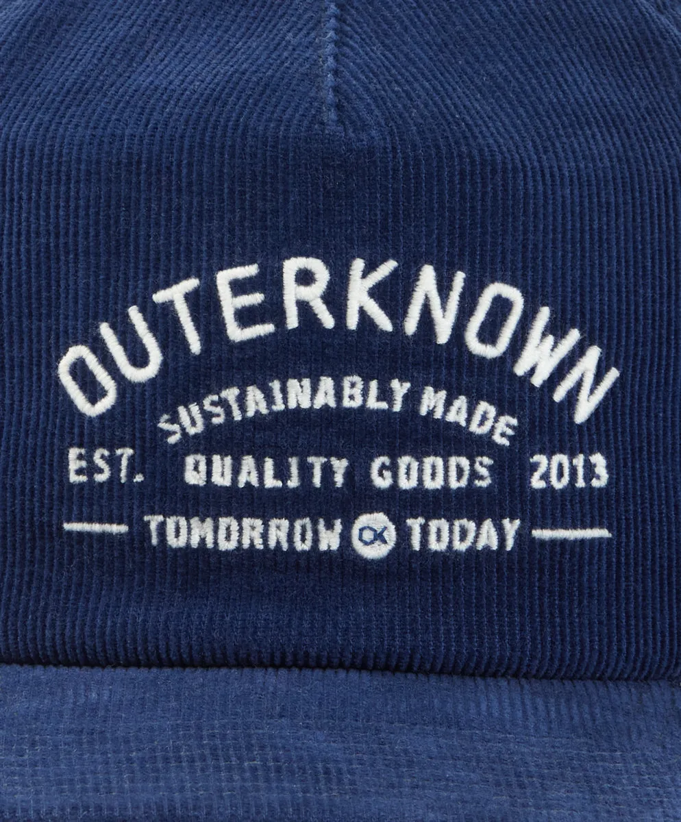 Industrial Outerknown Cord 5-Panel Hat - Outerworn