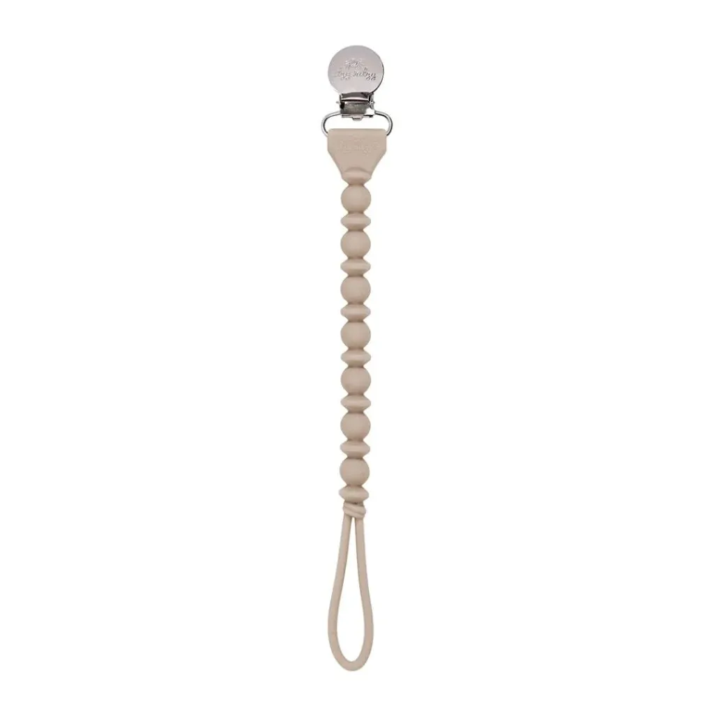 Itzy Ritzy Sweetie Strap Silicone One-Piece Pacifier Clips