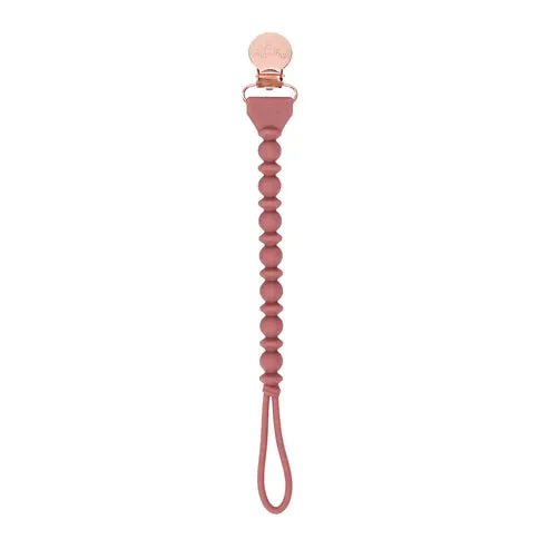 Itzy Ritzy Sweetie Strap Silicone One-Piece Pacifier Clips