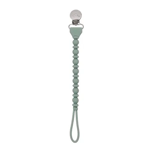 Itzy Ritzy Sweetie Strap Silicone One-Piece Pacifier Clips
