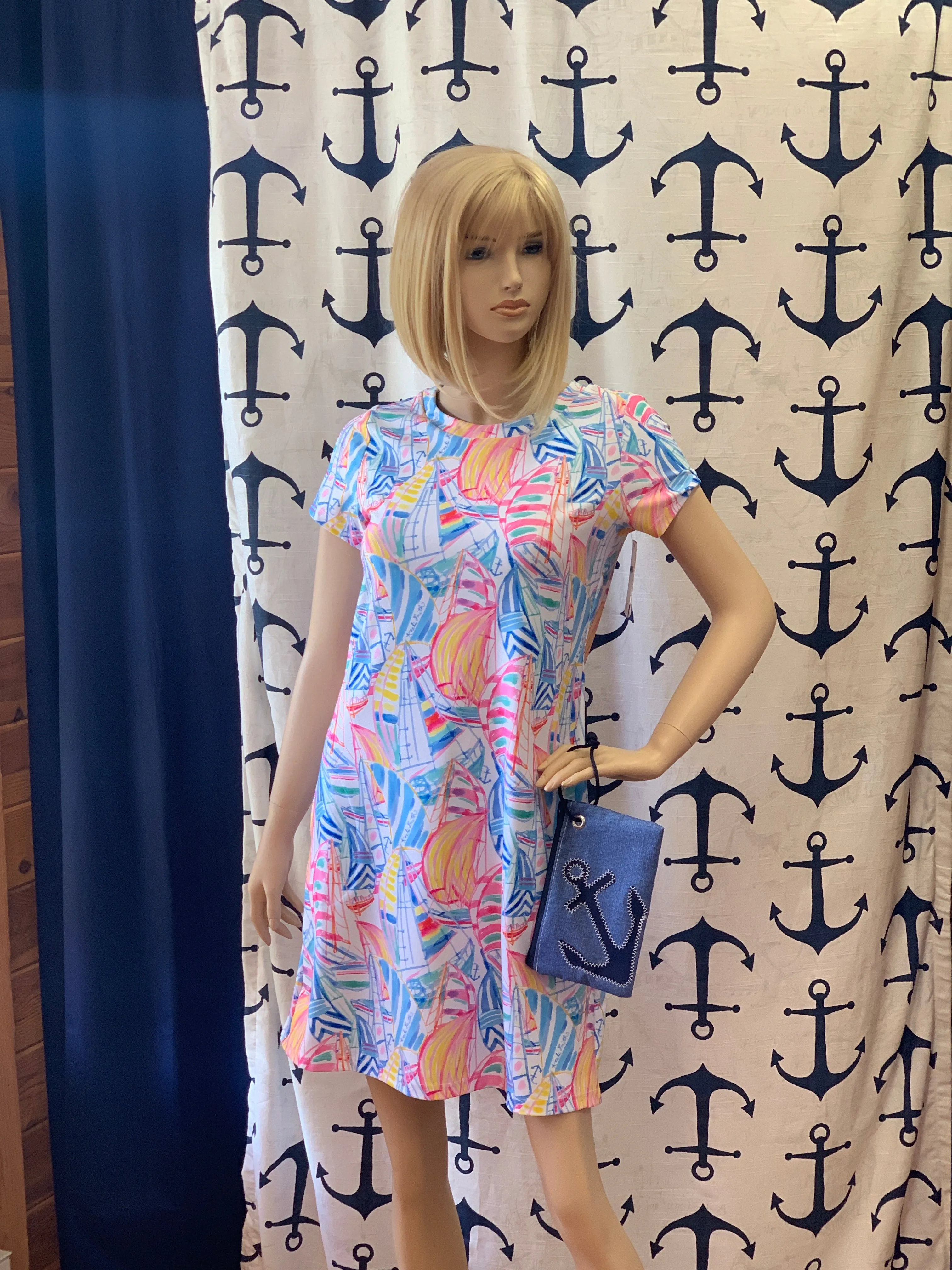 Kaeli’s Sails Shift Dress