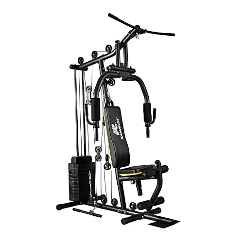 Kamachi Multi Home Gym HG-12 with 150 LBS Weight Stacks for body building; Strength Machine (Made in Taiwan)
