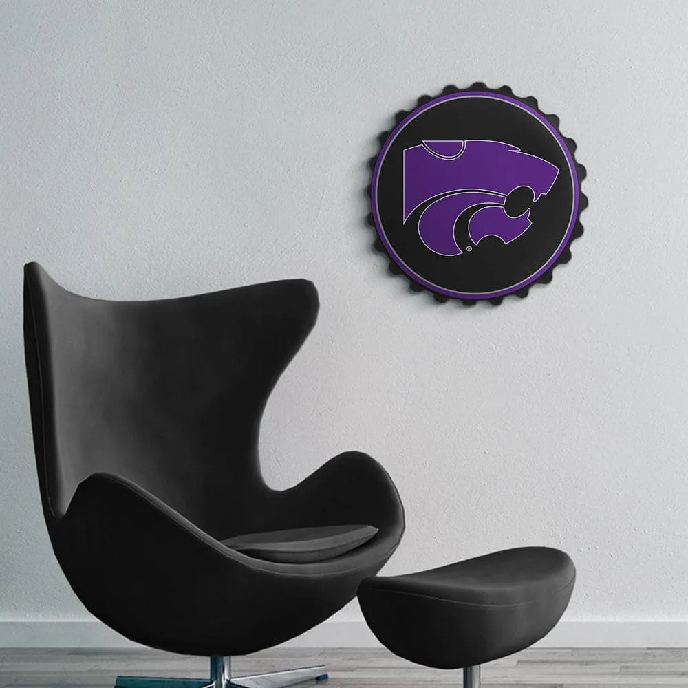 Kansas State Wildcats: Bottle Cap Wall Sign