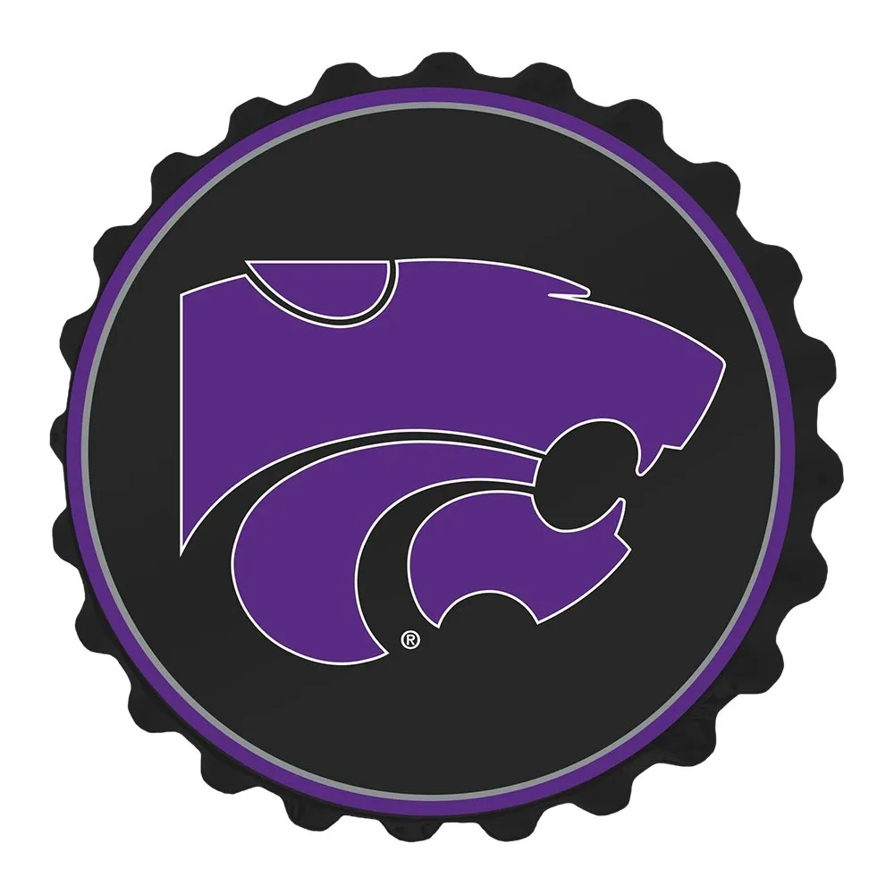 Kansas State Wildcats: Bottle Cap Wall Sign