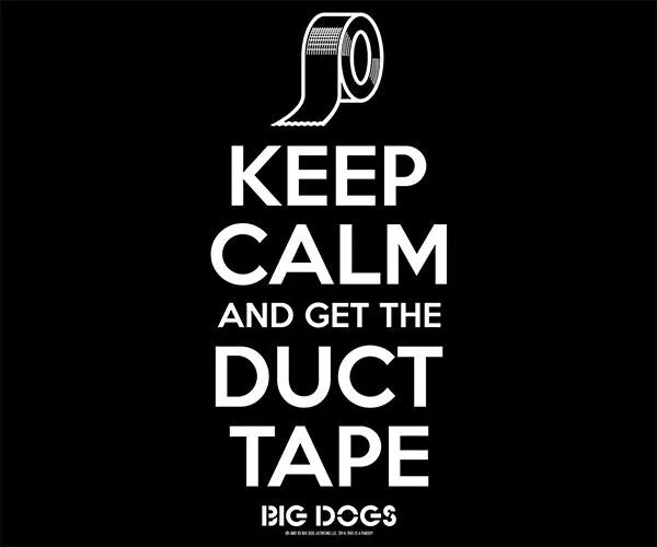 Keep Calm Duct Tape T-Shirt