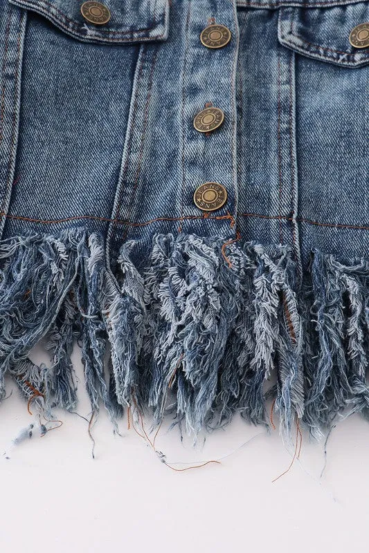 Kids Fringe Jacket