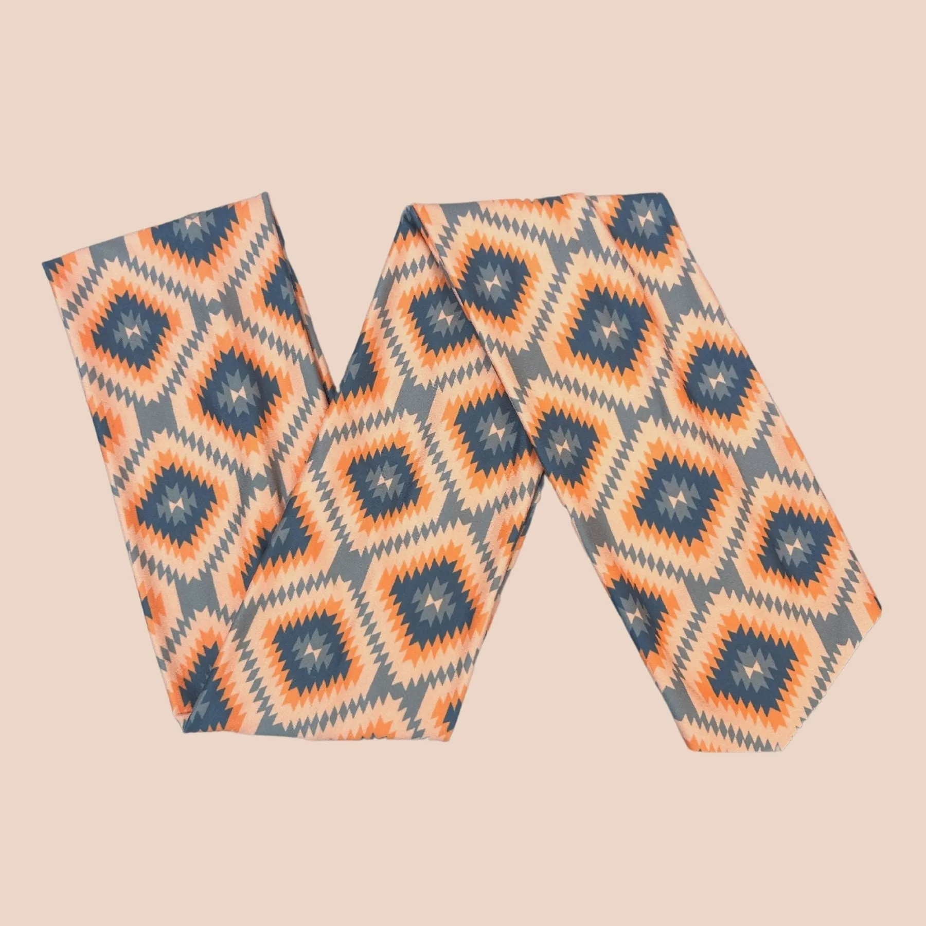 Kilim Denim Wrap Headband