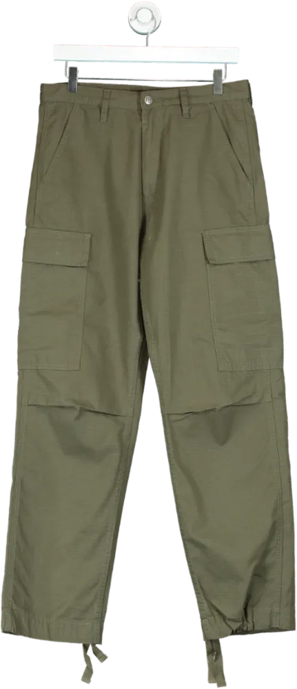 Ksubi Olive Cargo Trousers UK W30