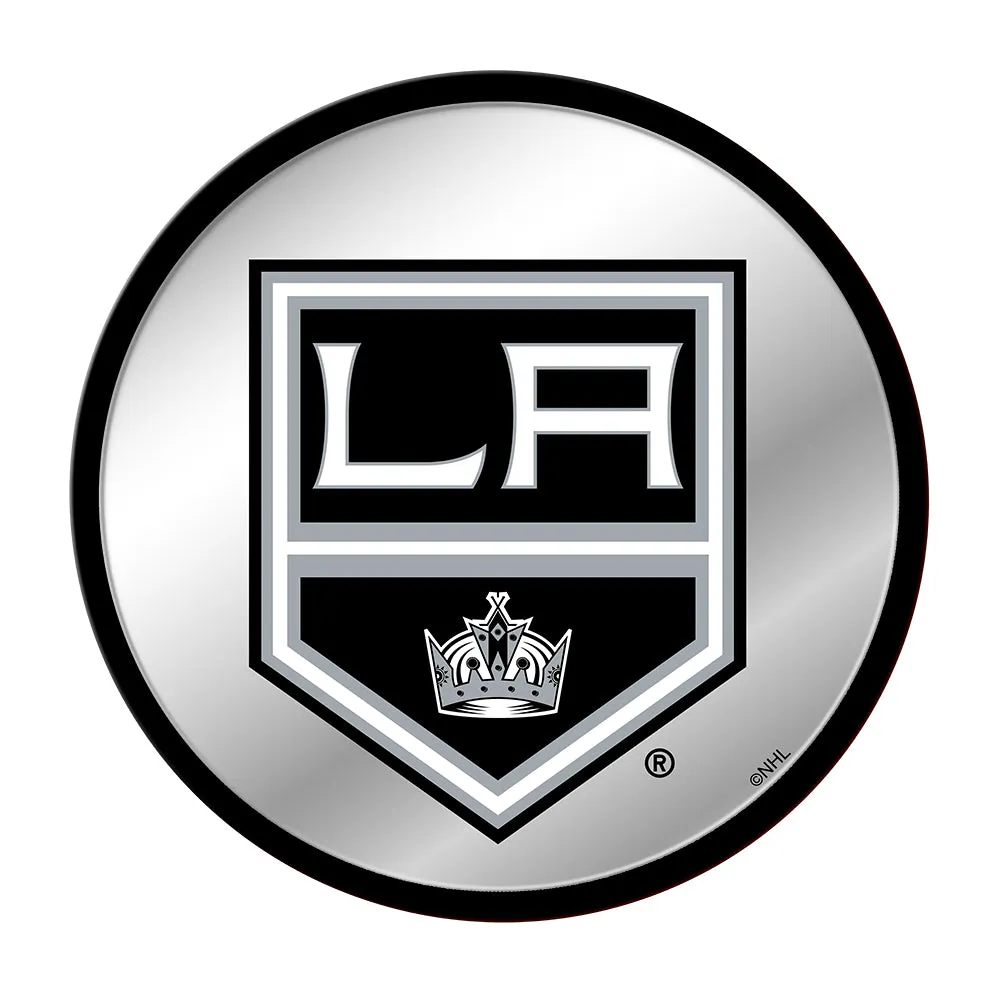 LA Kings: Modern Disc Mirrored Wall Sign