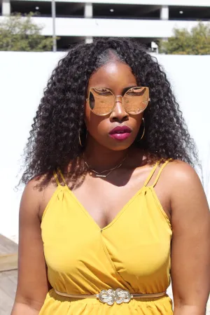 Large Cat Eye Sunglasses