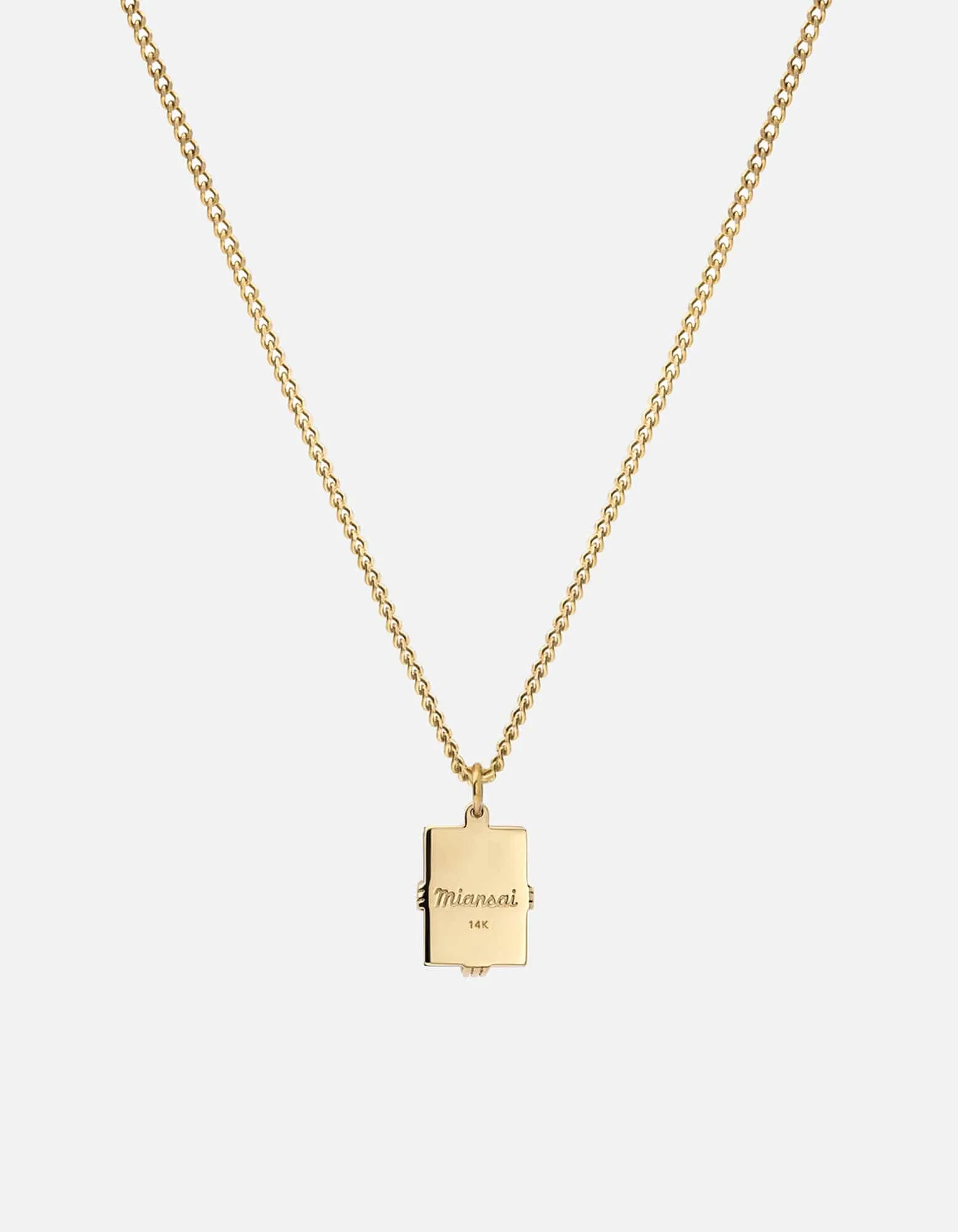 Lennox Jasper Green Necklace, 14k Gold