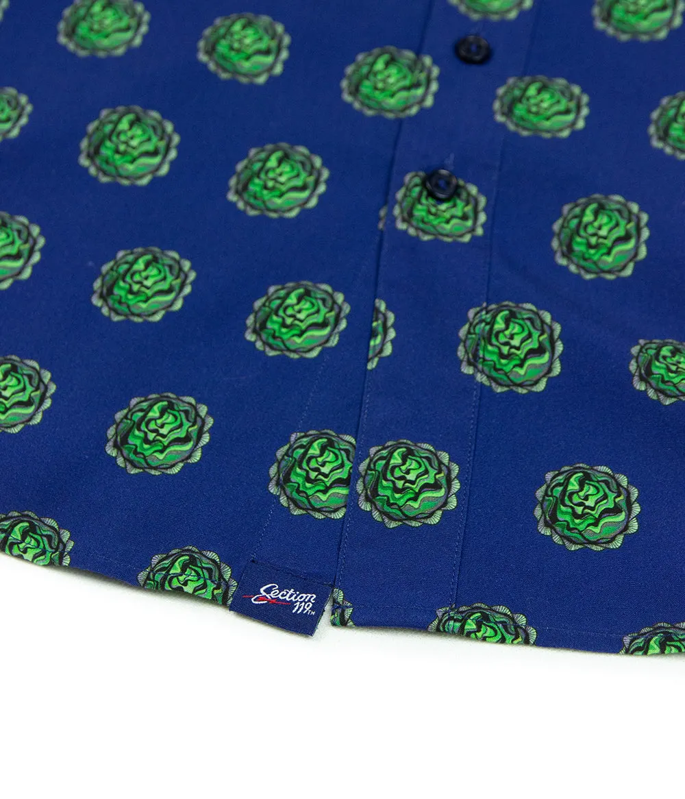 Lettuce x Section 119 Head Relaxed Short Sleeve Button Down