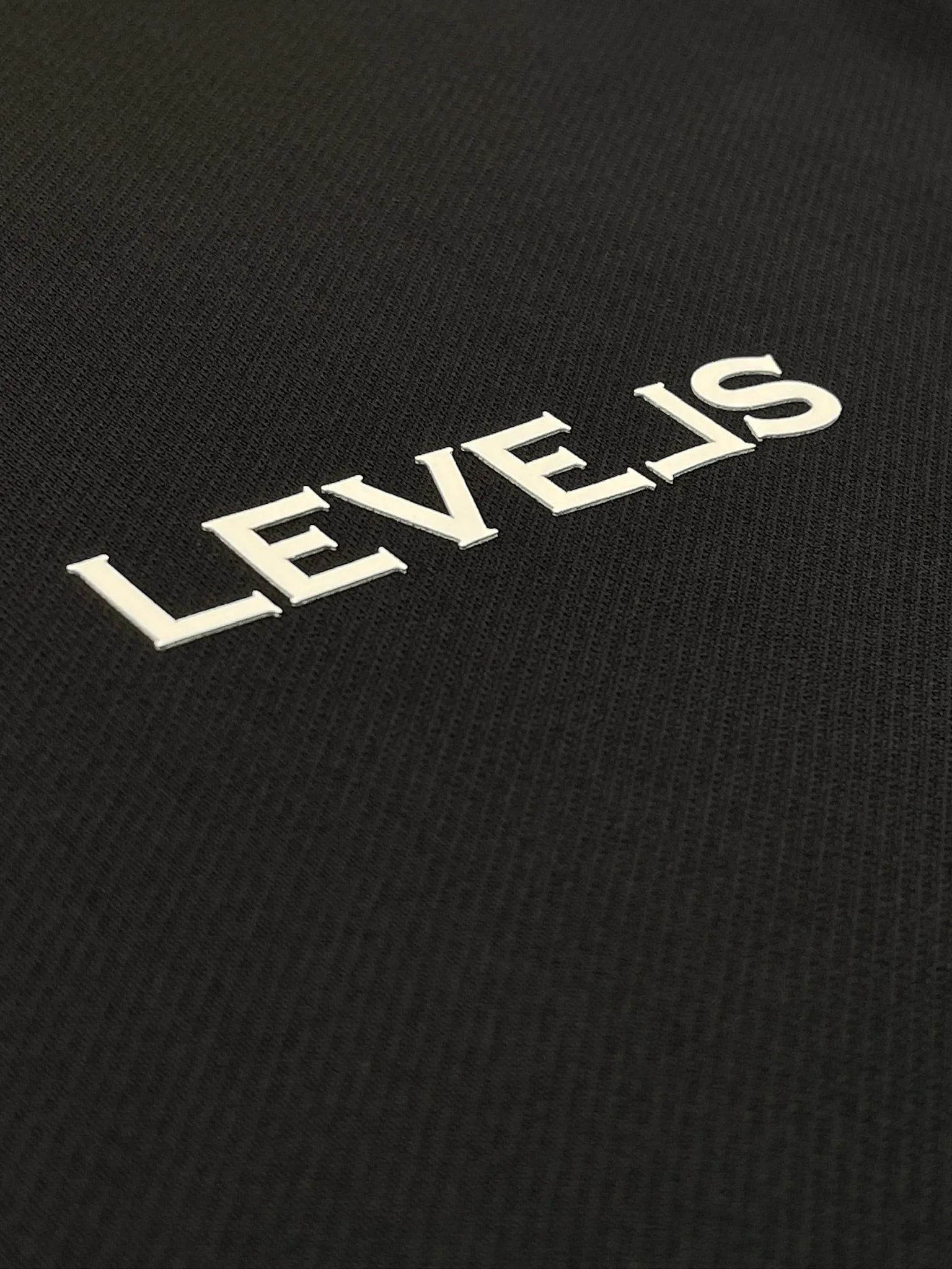 LEVELS OVERSIZED CREWNECK | BLK | WHT
