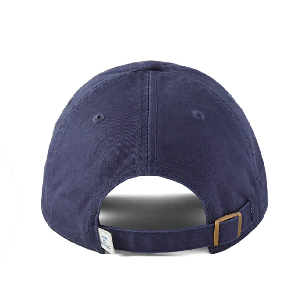 LIG Vintage Wordmark Stacked Chill Cap - Darkest Blue - 130003