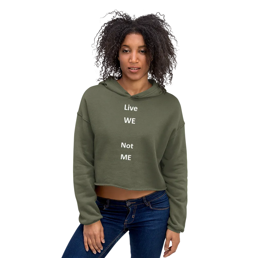 Live WE, Womens Hoodie (white letter)