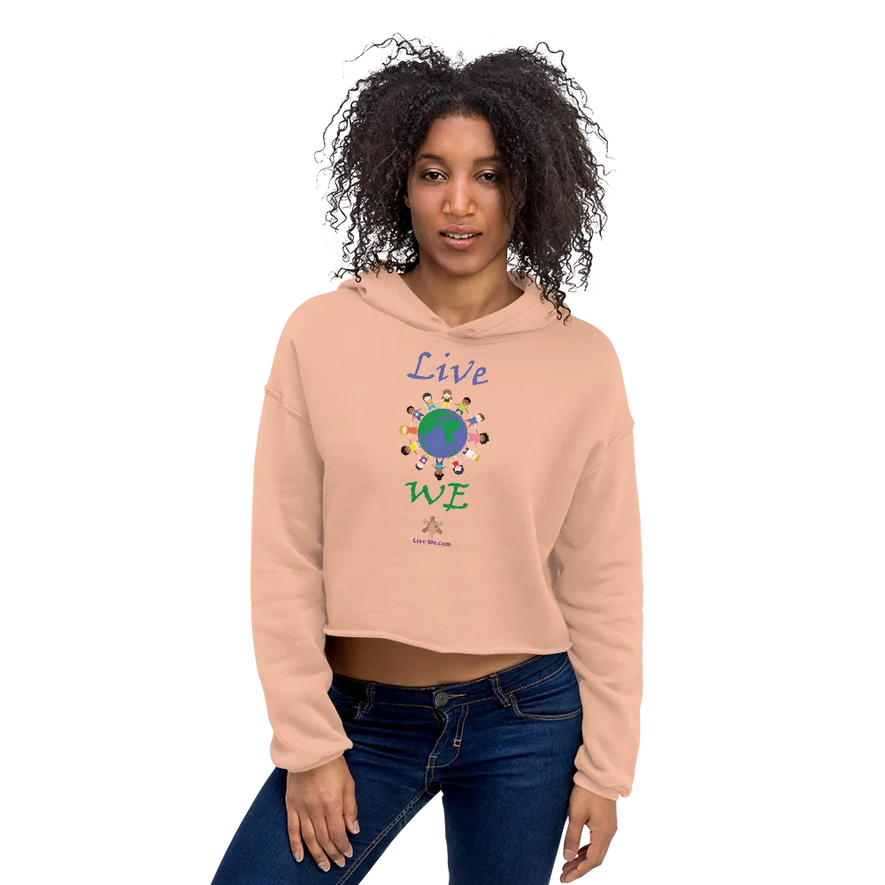 Live WE World Womens Hoodie