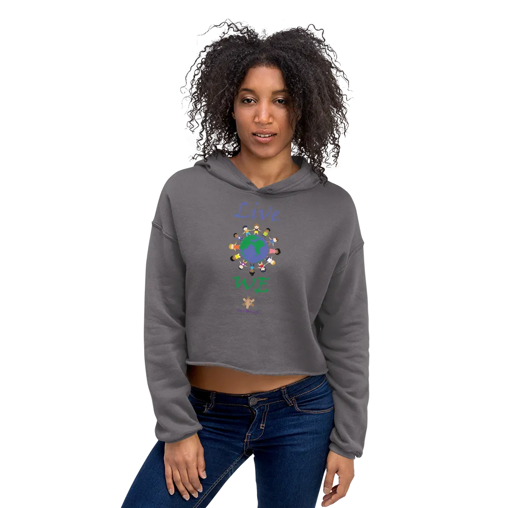 Live WE World Womens Hoodie