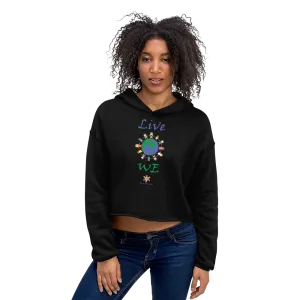 Live WE World Womens Hoodie