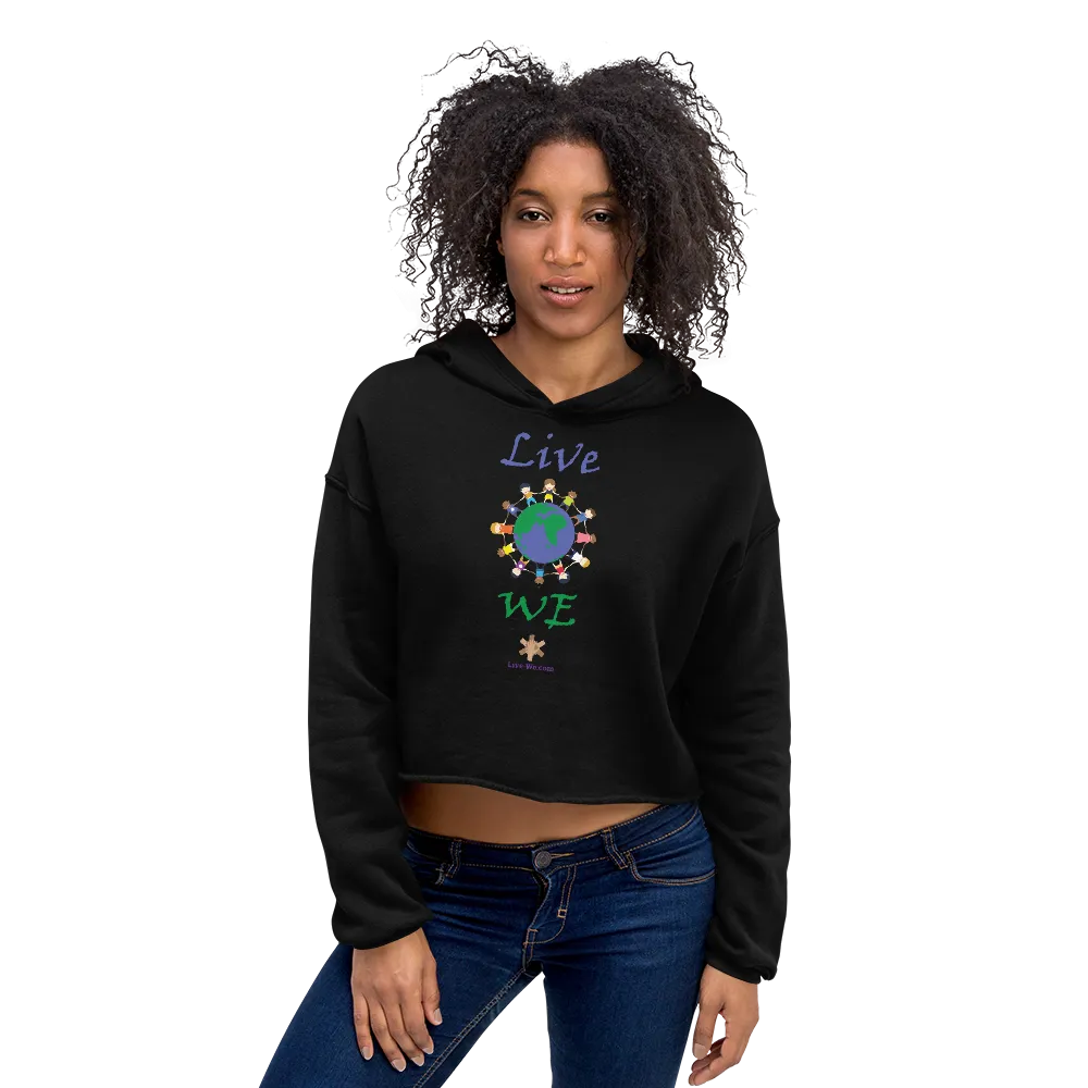 Live WE World Womens Hoodie