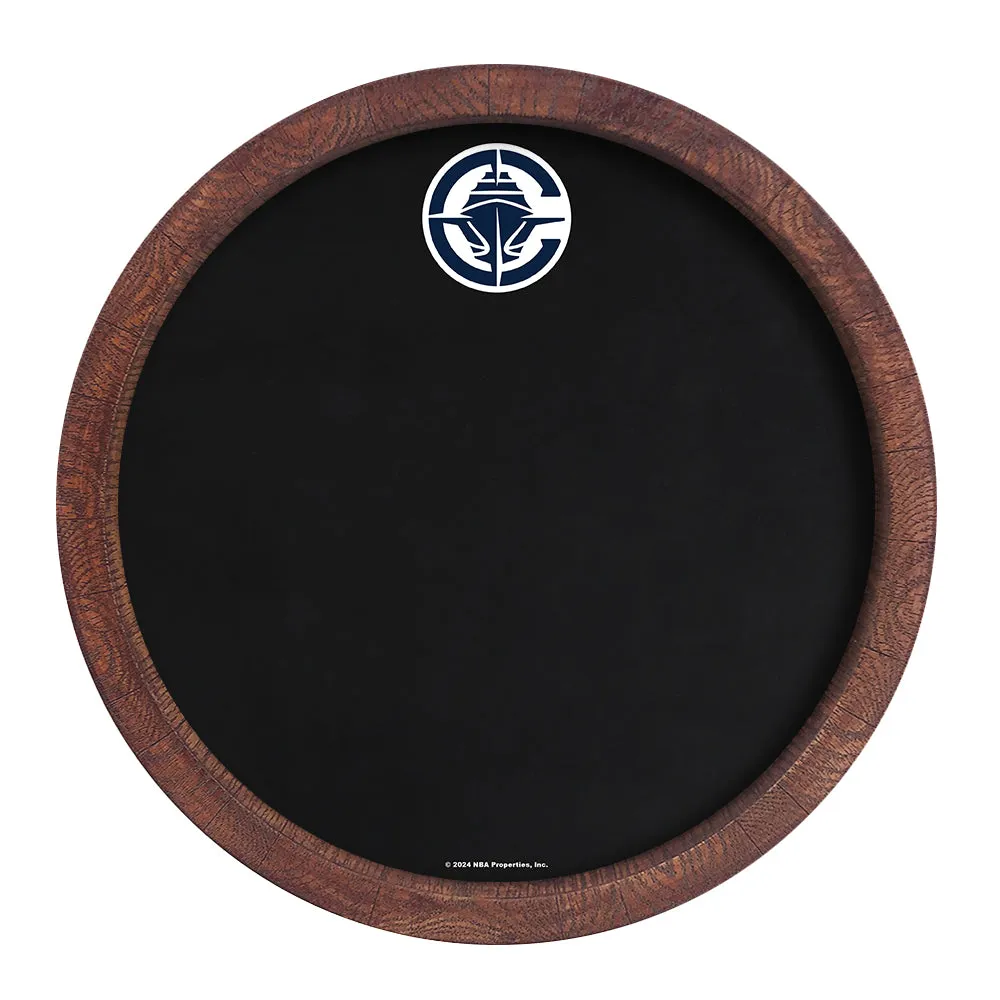 Los Angeles Clippers: Chalkboard "Faux" Barrel Top Sign