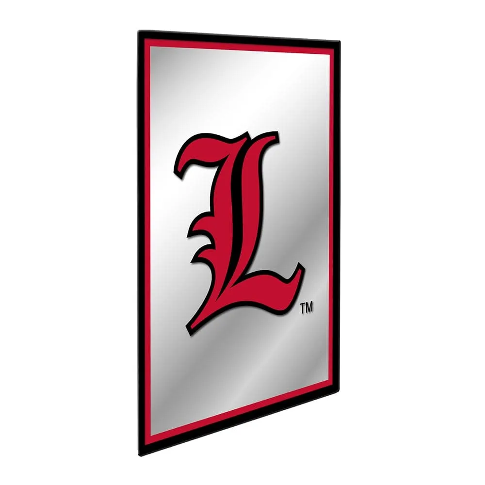 Louisville Cardinals: L - Framed Mirrored Wall Sign