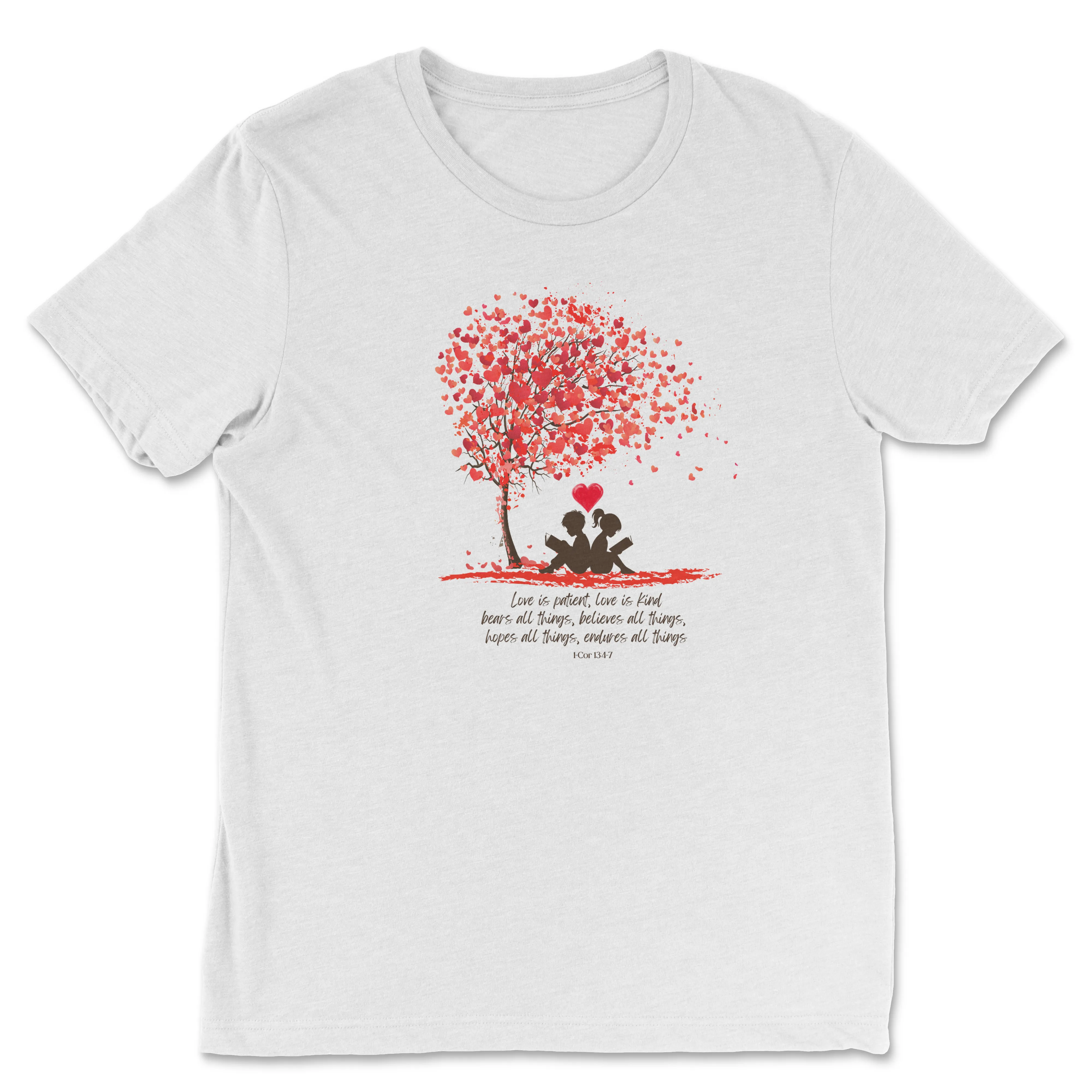Love is Patience women shirt 1 Cor 13:4