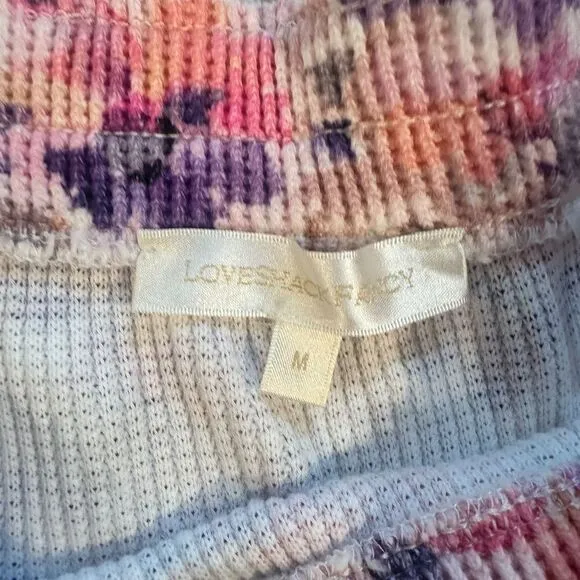 LoveShackFancy Desta Mini Skirt Pink Purple Mauve Sunset Retail $225  Style M