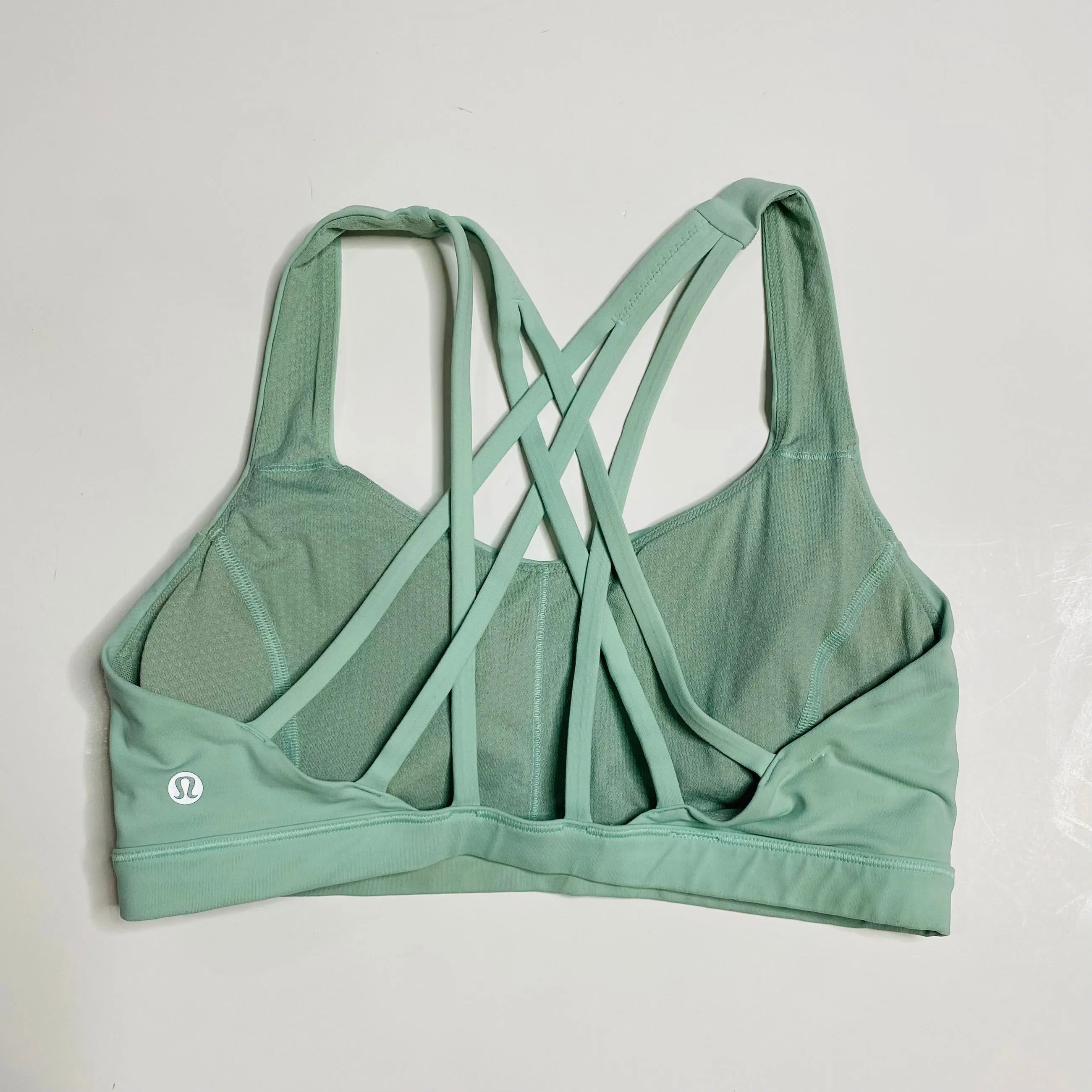 LULULEMON Energy Sports Bra Island Mist Size 8
