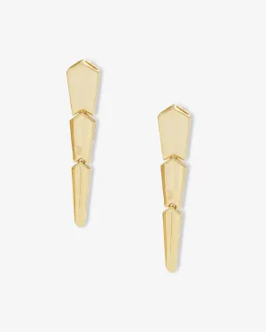 Melinda Maria XL Serpent Drop Earrings
