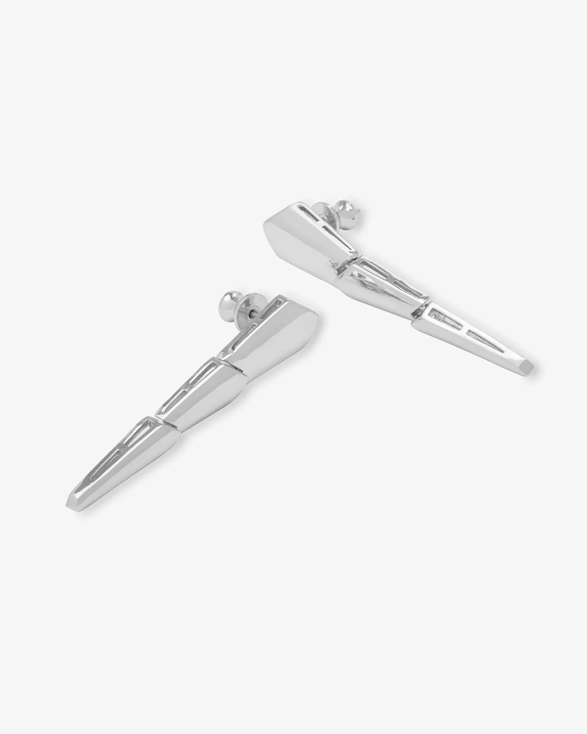 Melinda Maria XL Serpent Drop Earrings