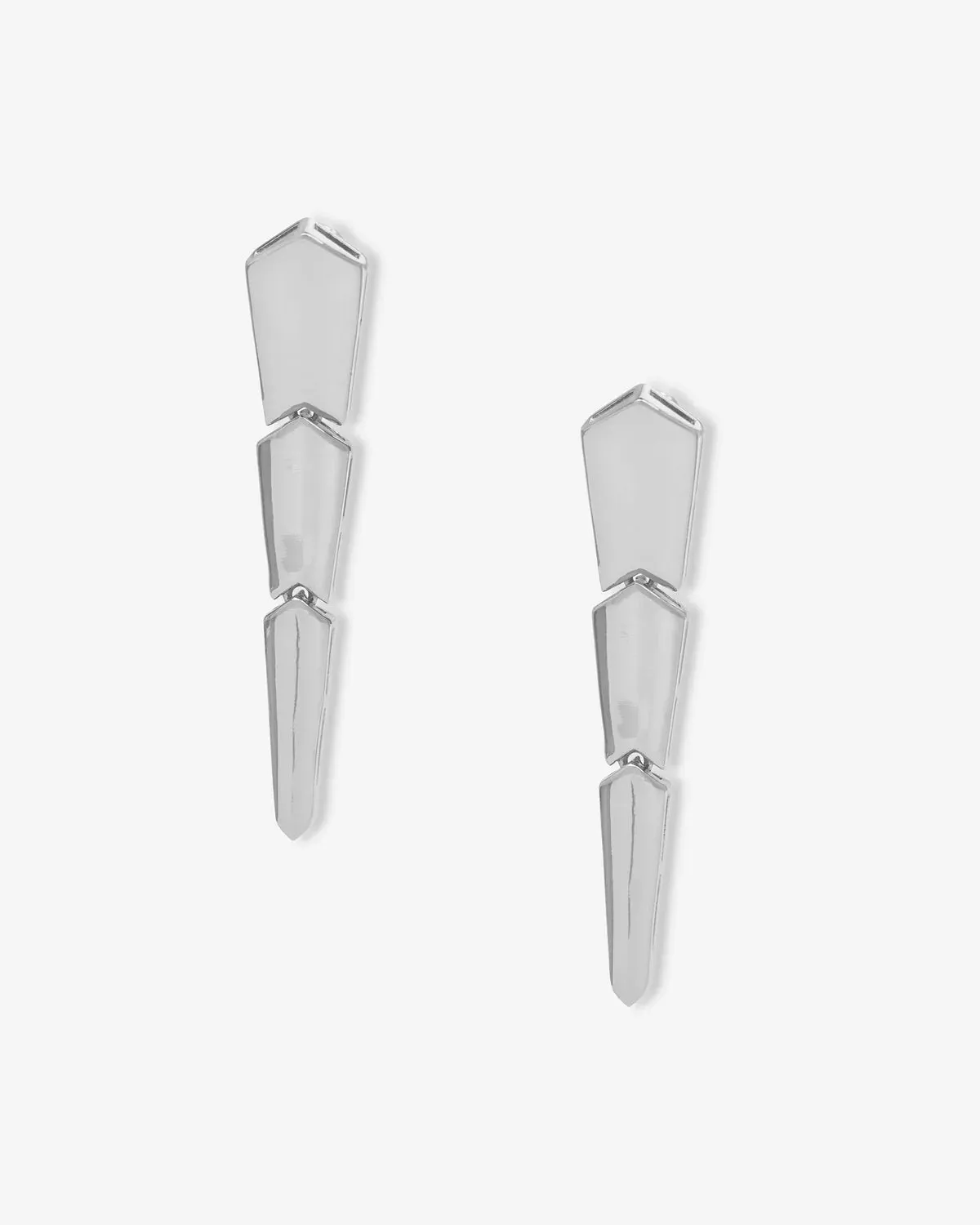 Melinda Maria XL Serpent Drop Earrings