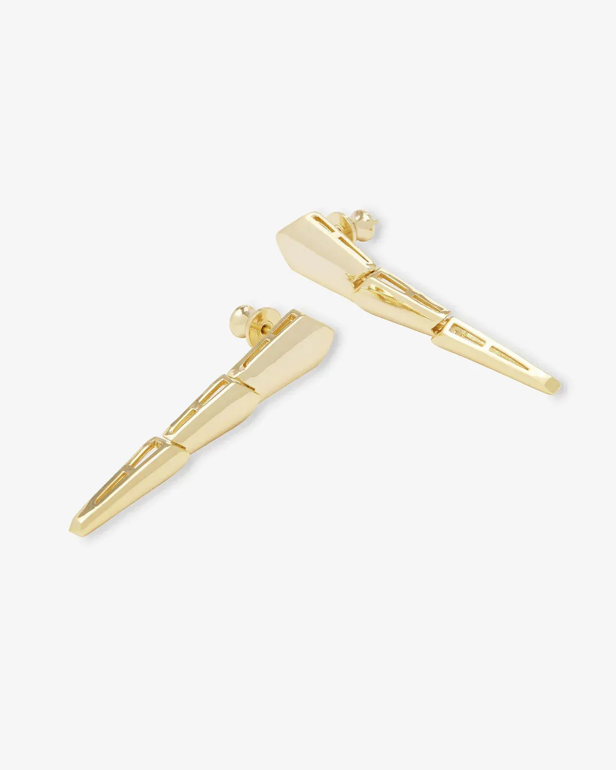 Melinda Maria XL Serpent Drop Earrings