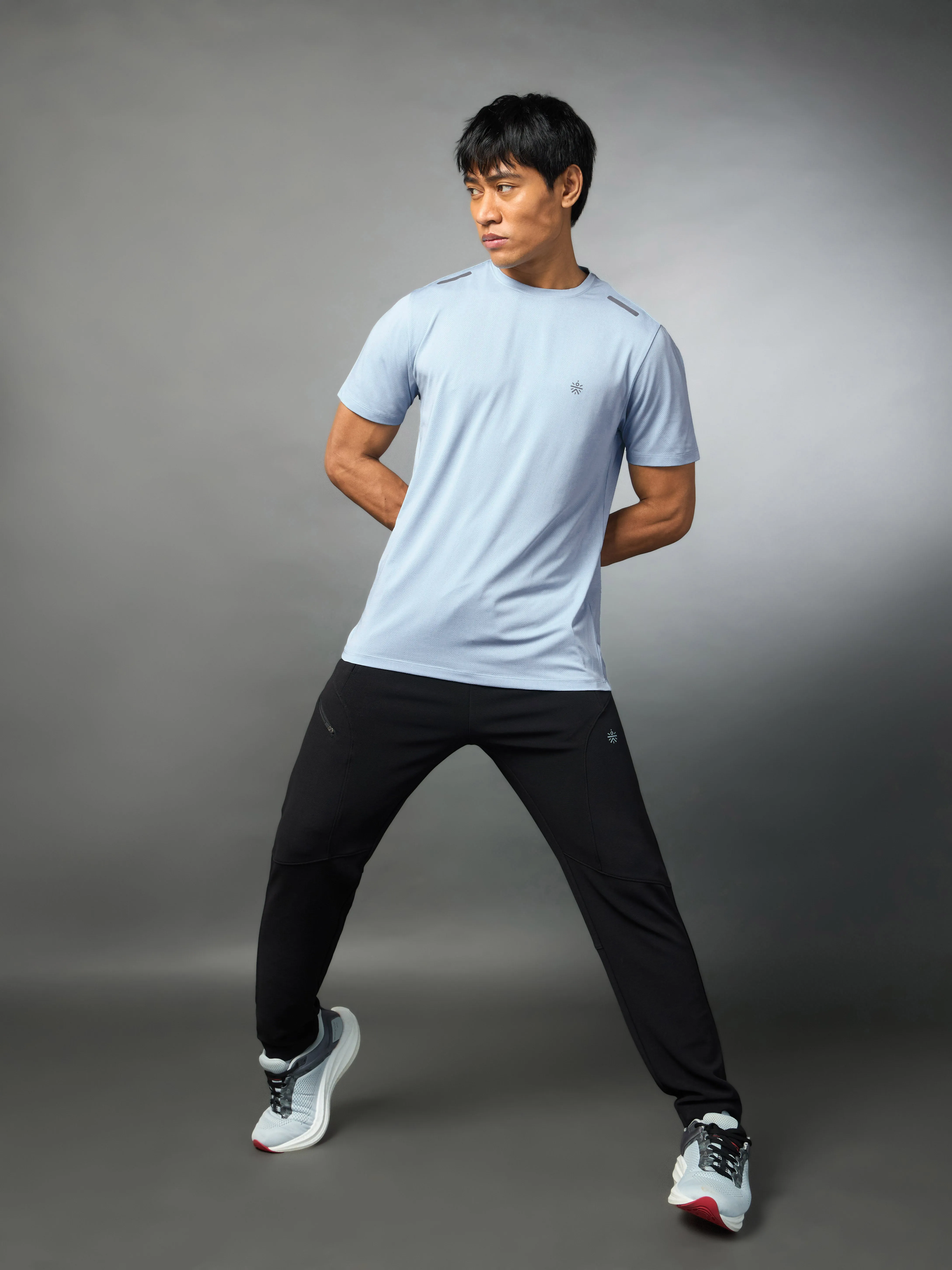 Men's Night Jogger Blue T-shirt