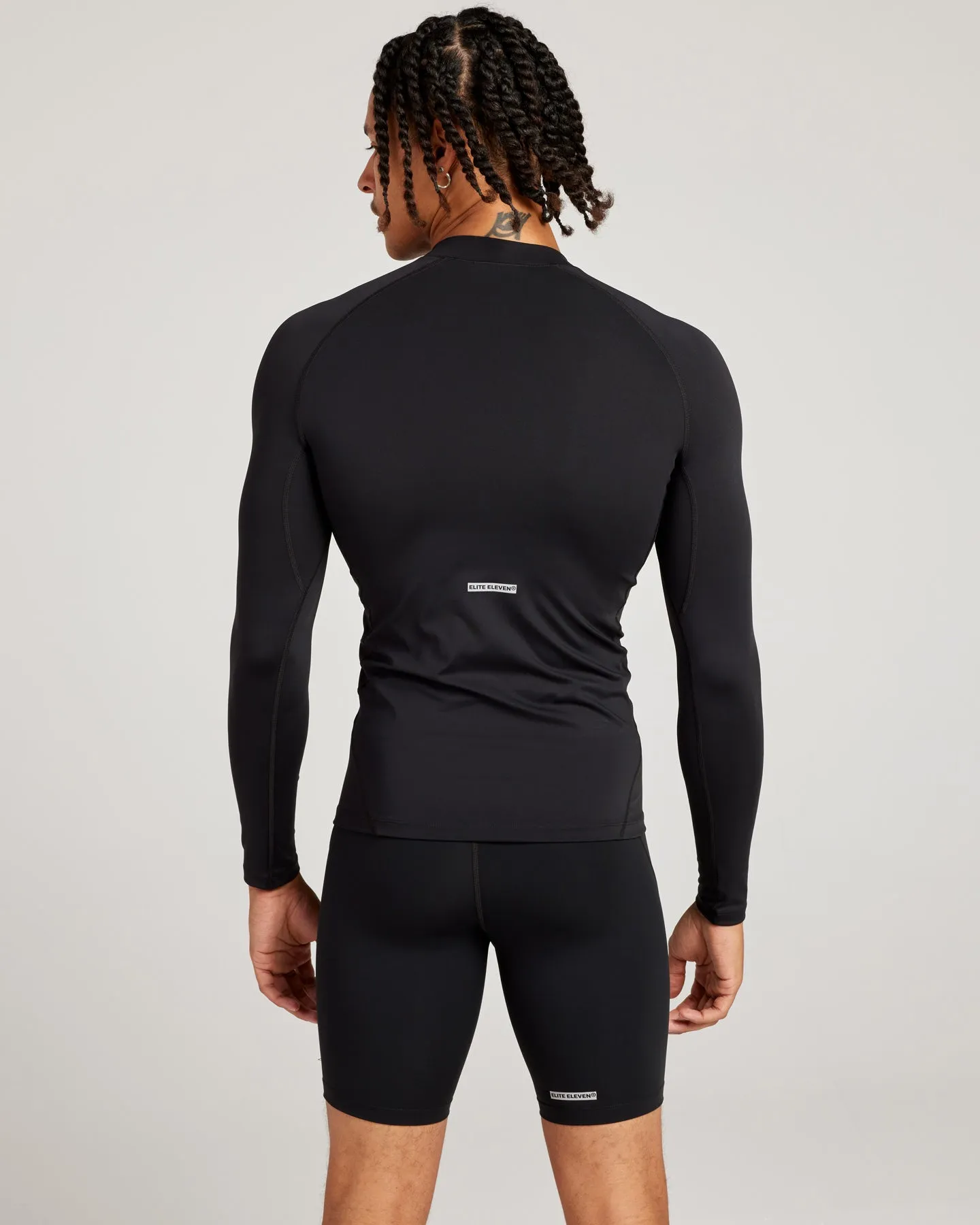Men's ProForm Mock Neck Long Sleeve - Black