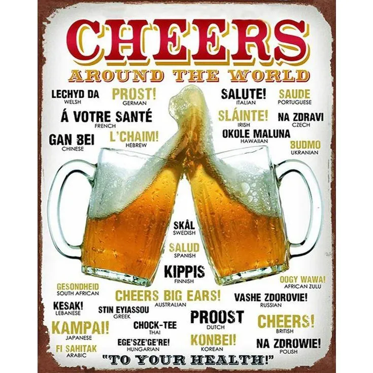 Men's Republic Retro Sign - Cheers