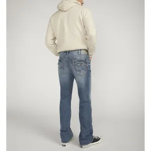 Mens Silver Zac Relaxed Stright Leg Light