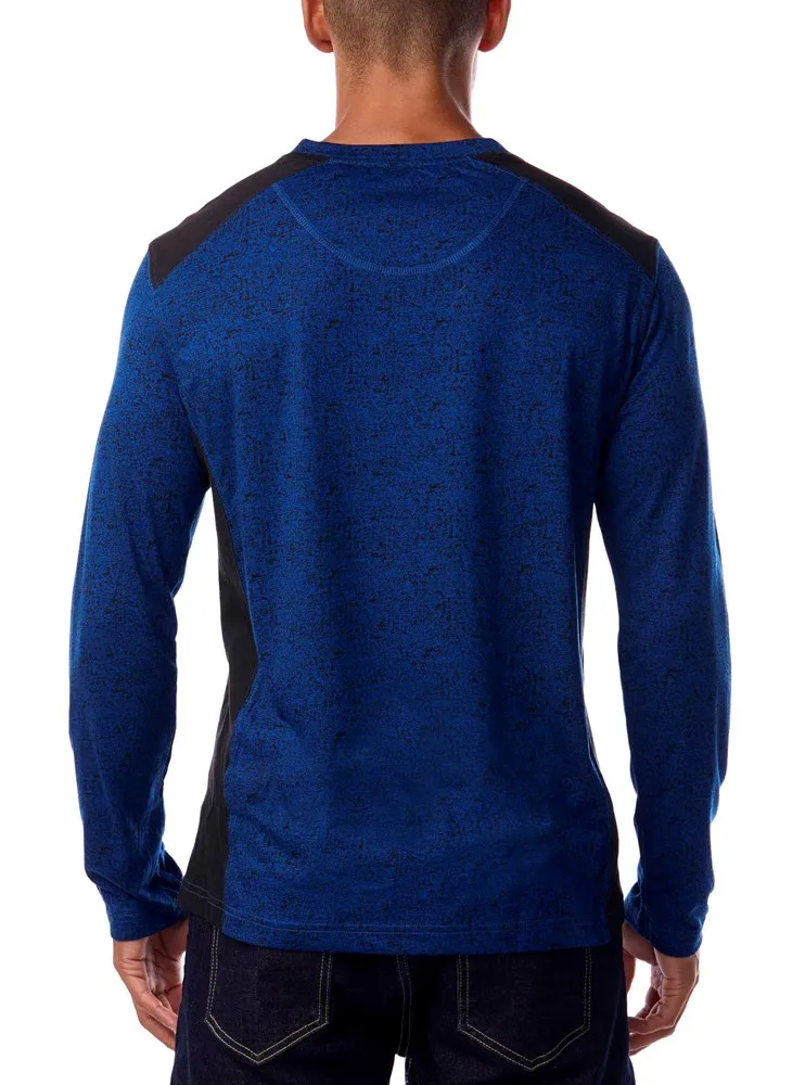 Men's v neck long sleeve t-shirt