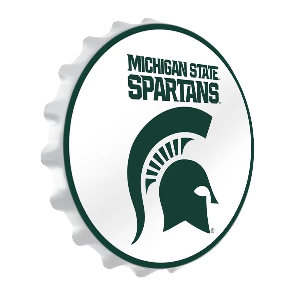 Michigan State Spartans: Bottle Cap Wall Light