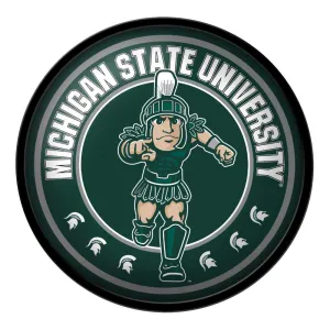 Michigan State Spartans: Sparty - Modern Disc Wall Sign