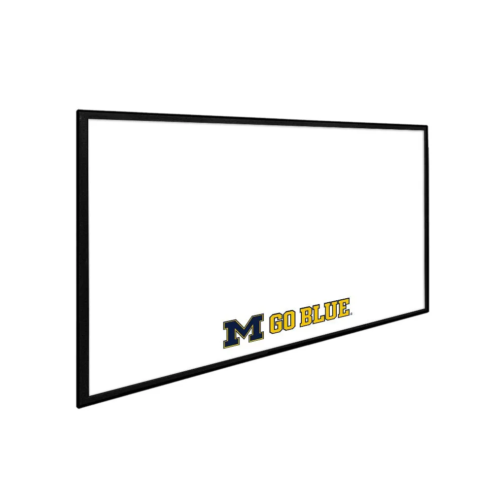 Michigan Wolverines: Go Blue - Framed Dry Erase Board