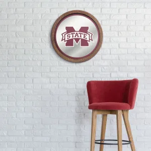 Mississippi State Bulldogs: Mirrored Barrel Top Mirrored Wall Sign