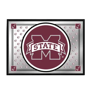 Mississippi State Bulldogs: Team Spirit - Framed Mirrored Wall Sign