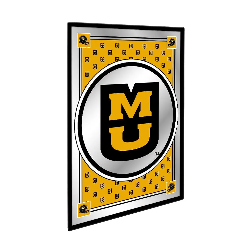 Missouri Tigers: Team Spirit, MU - Framed Mirrored Wall Sign